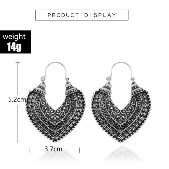 NEW boho lace earrings - Picture 4 of 4